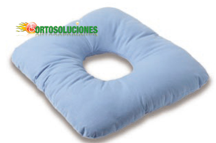 cojin con agujero para escaras fibra de silicona