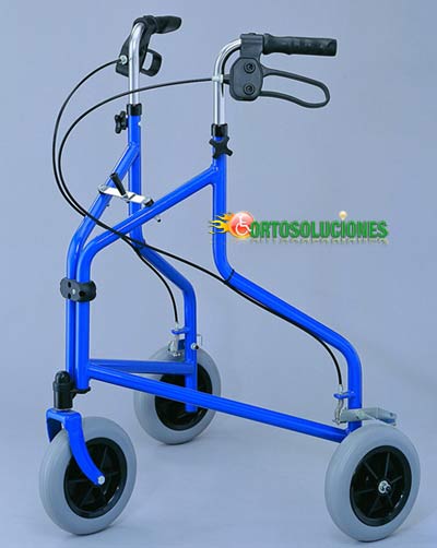 rollator 3 ruedas con freno