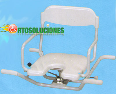 asiento giratorio en u