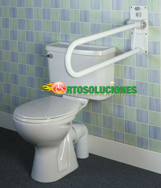 doble barra abatible inodoro