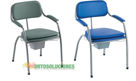 silla comoda de inodoro omega classic invacare