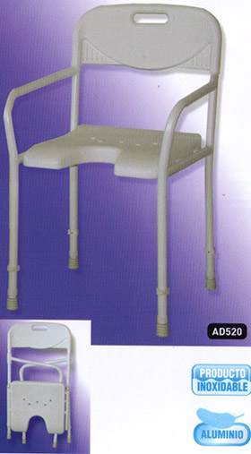 silla plegable para ducha