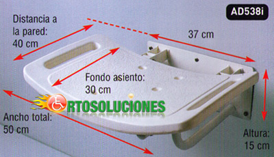 asiento abatible ducha