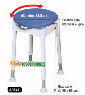 banqueta giratoria