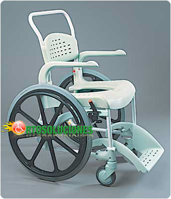 silla de ducha autopropulsable clean 
