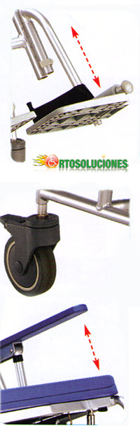 silla para la ducha basculante 