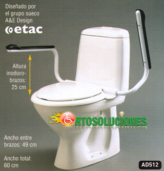 reposabrazos abatibles