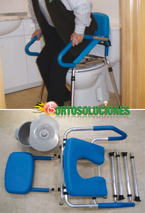 silla incorporadora para inodoro 