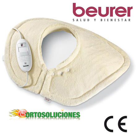 almohadilla electrica beuer para cuello y hombros