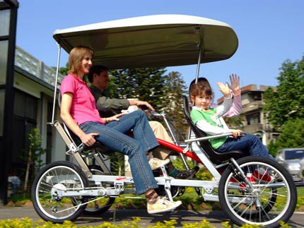2rider doble bici para ni�os discapacitados