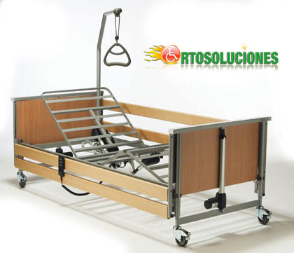 cama con carro elevador medley invacare