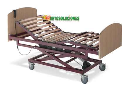 cama con elevaci�n el altura electr�nica