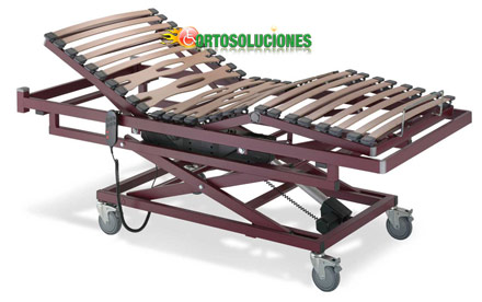 somier electrico viana con carro elevador 90 cm 