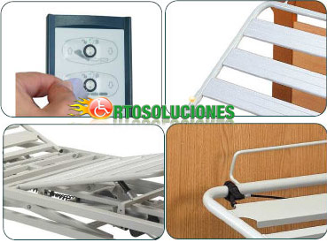 detalles  cama carro elecador 
