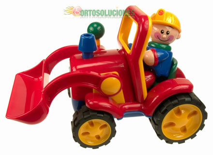 excavadora juguete adaptado para ni�os