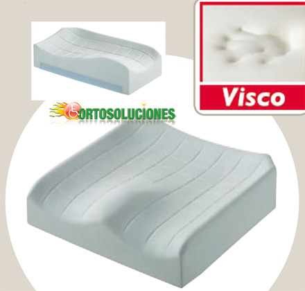 cojin contour visco flotech invacare