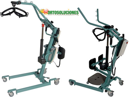 silla bipedestaci�n y traslado modulift