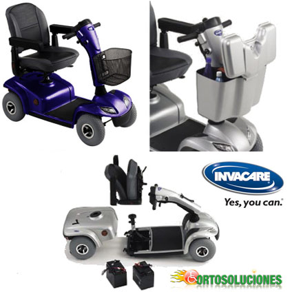 scooter minusvalido leo invacare