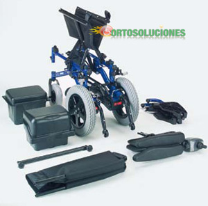 silla electronica plegable mirage invacare