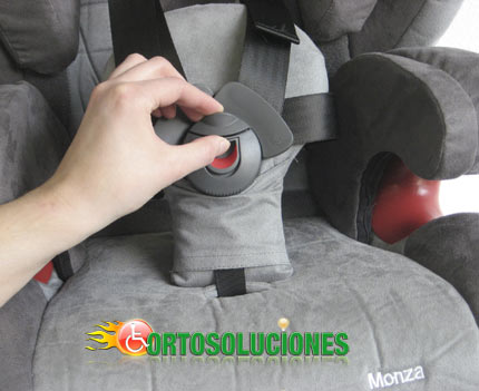 cinturon 5 puntos asiento coche monza recaro