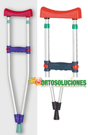 muleta axilar para nino