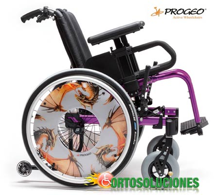 silla de ruedas tekna progeo infantil 
