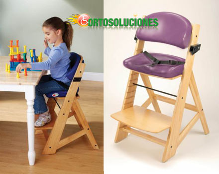 silla postural infantil height tight