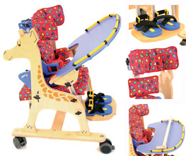 asiento para nino jirafa jenx
