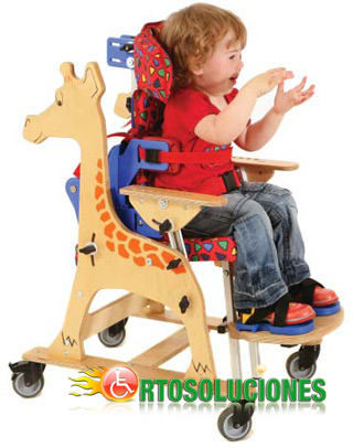 asiento infantil jirafa jenx