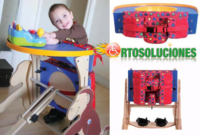 bipedestador infantil mono