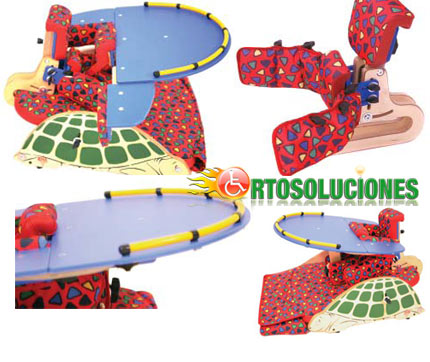 asiento prono tortuga jenx