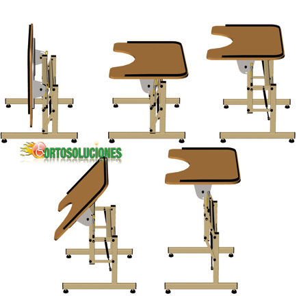 mesa infantil para la esculea silla de ruedas