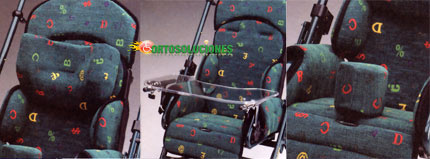 detalles cochecito infantil tigre