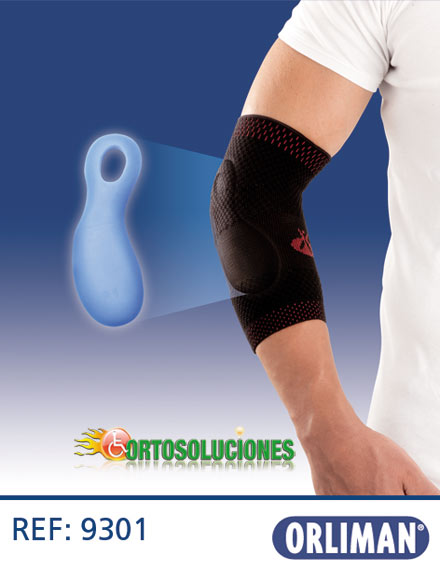 codera orliman el�stica con almohadilla de gel