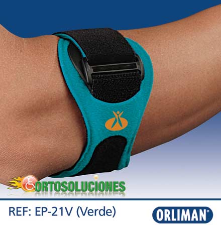 brazalete para el codo del golfista tenista