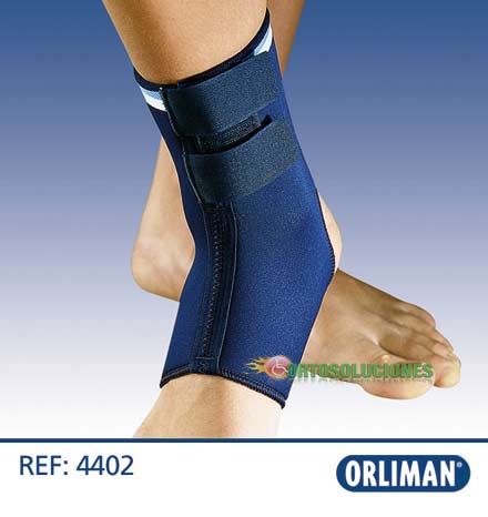 tobillera de neopreno orliman abierta 