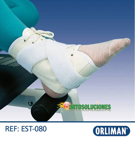 tobillera con cordones y flejas orliman