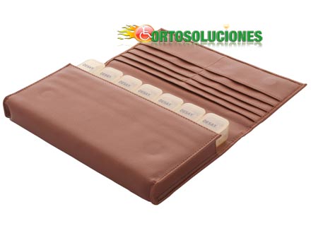 pastillero agenda 4 tomas diaria grande