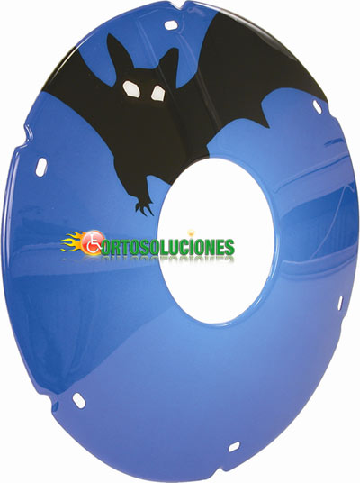 protector de radios para sillas de ruedas bat
