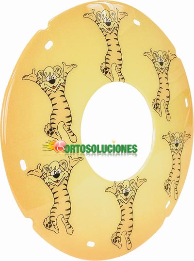 protector radio sillas de ruedas tigre