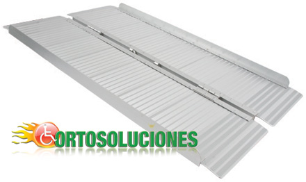 rampa aluminio plegamiento simple