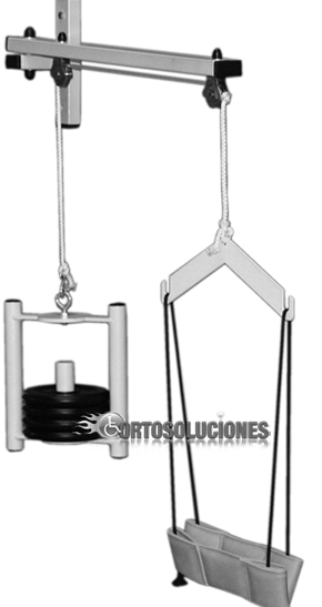 traccion cervical de pared
