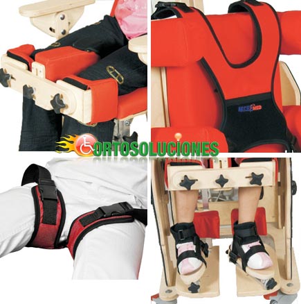 accesorios silla de madera infantil zebra