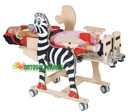silla para ni�os zebra para interiores