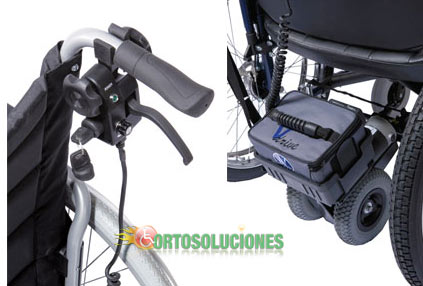 sistema para acompa�ante electrico silla de ruedas 