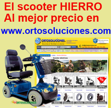 scooter 4 ruedas para discapacitados