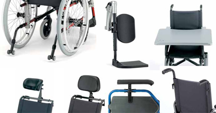 acesorios sillas sunrise medical