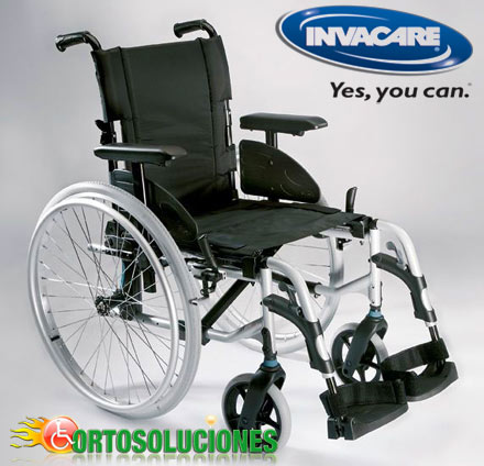 silla de ruedas aluminio action 2 ng invacare