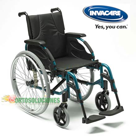silla de aluminio action 3 invacare