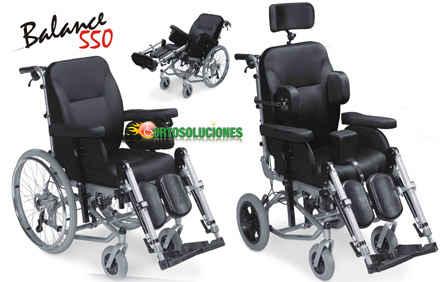 silla de ruedas basculante balance guidosimplex